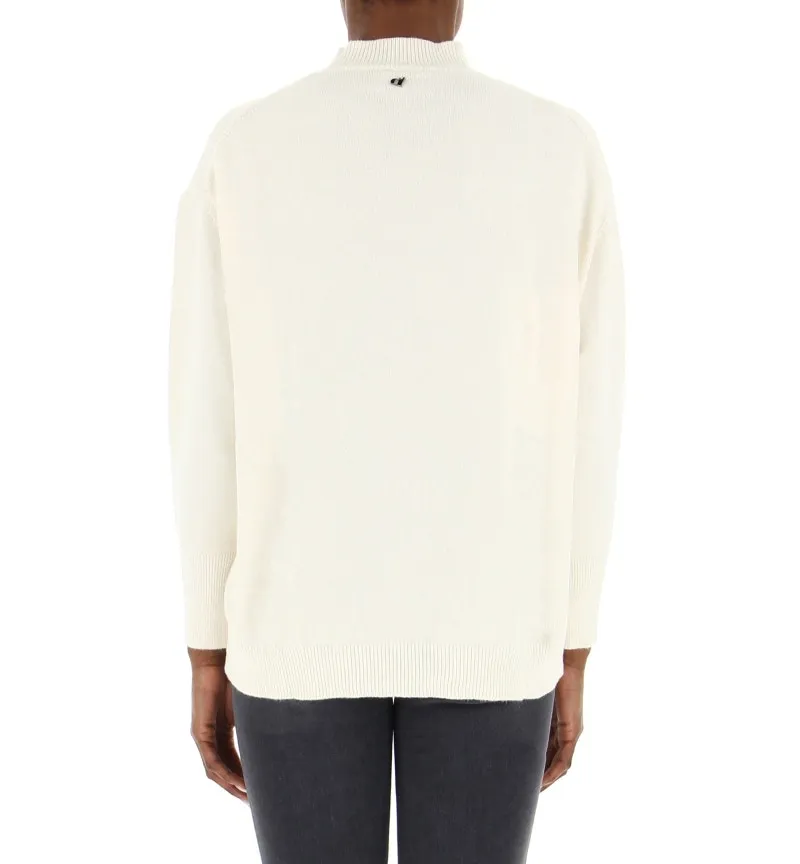 Maglione misto viscosa