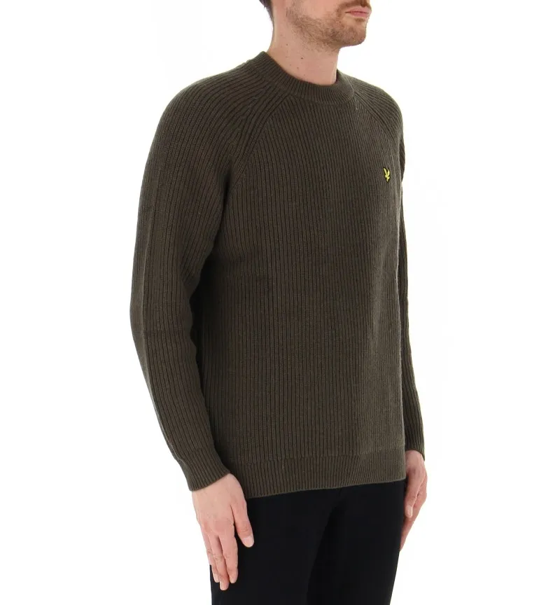 Maglione tessuto lavorato