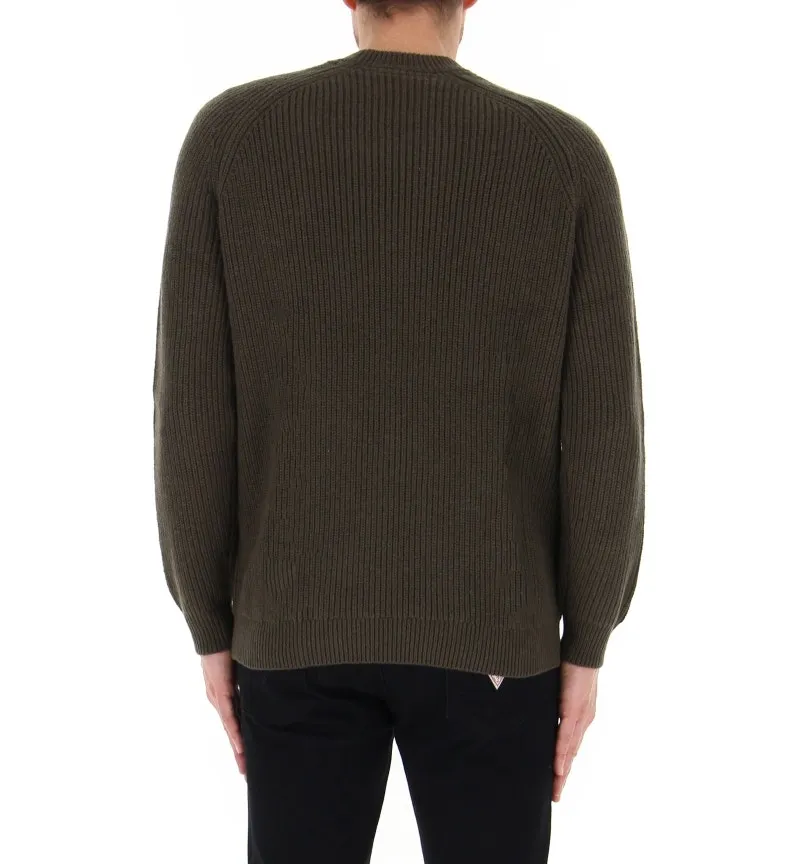 Maglione tessuto lavorato