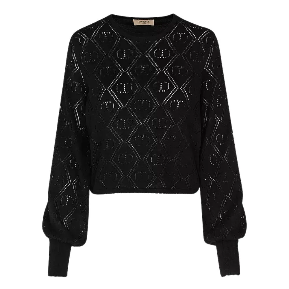 Maglione Twinset lavorato a maglia