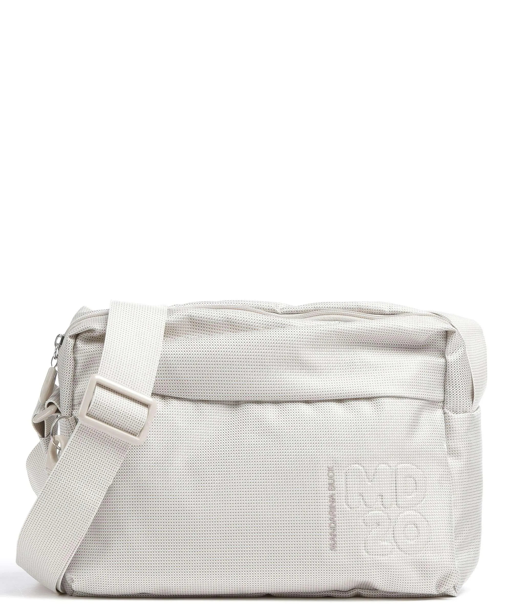  Mandarina Duck MD20 Borsa a spalla poliestere avorio  
