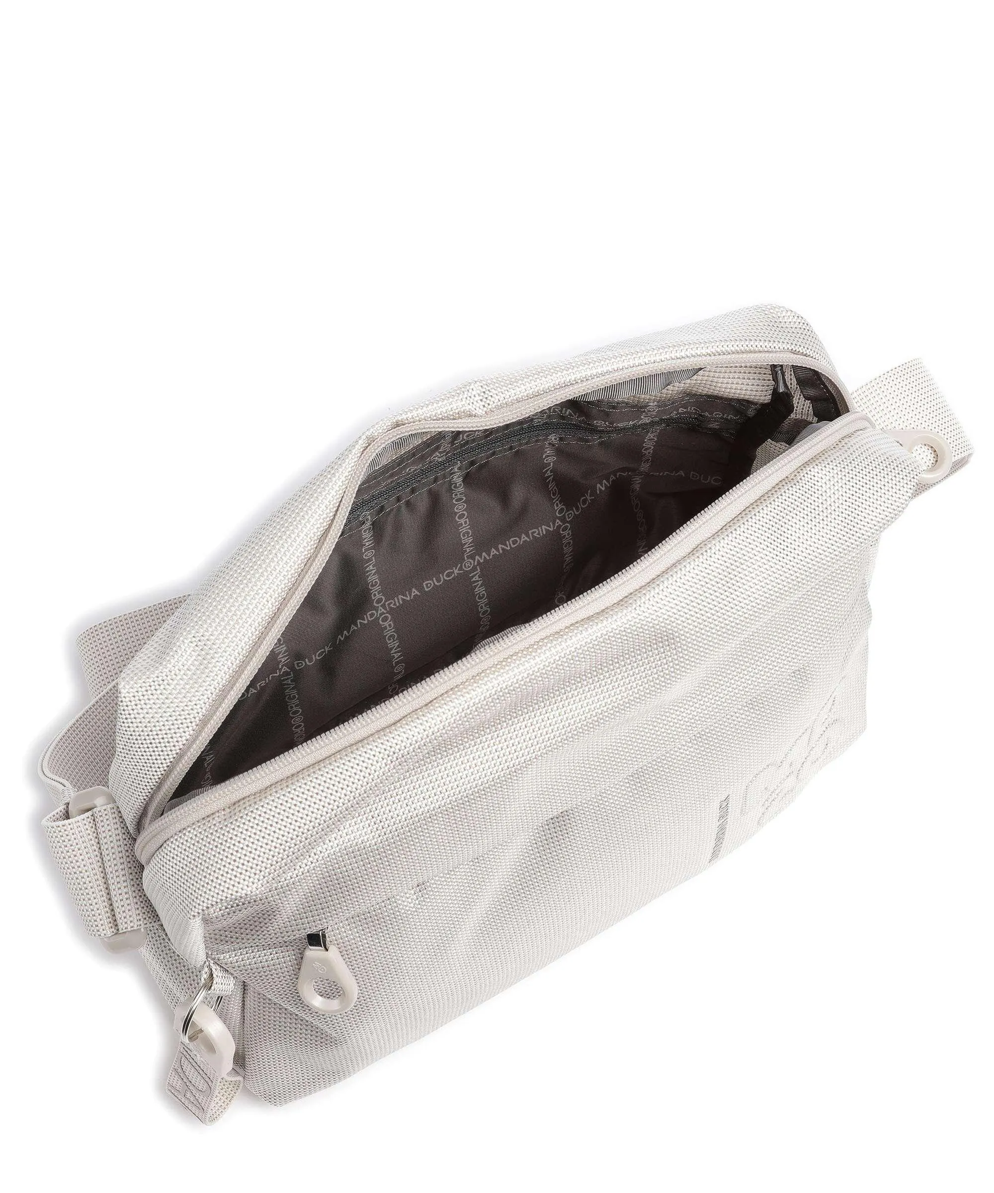  Mandarina Duck MD20 Borsa a spalla poliestere avorio  