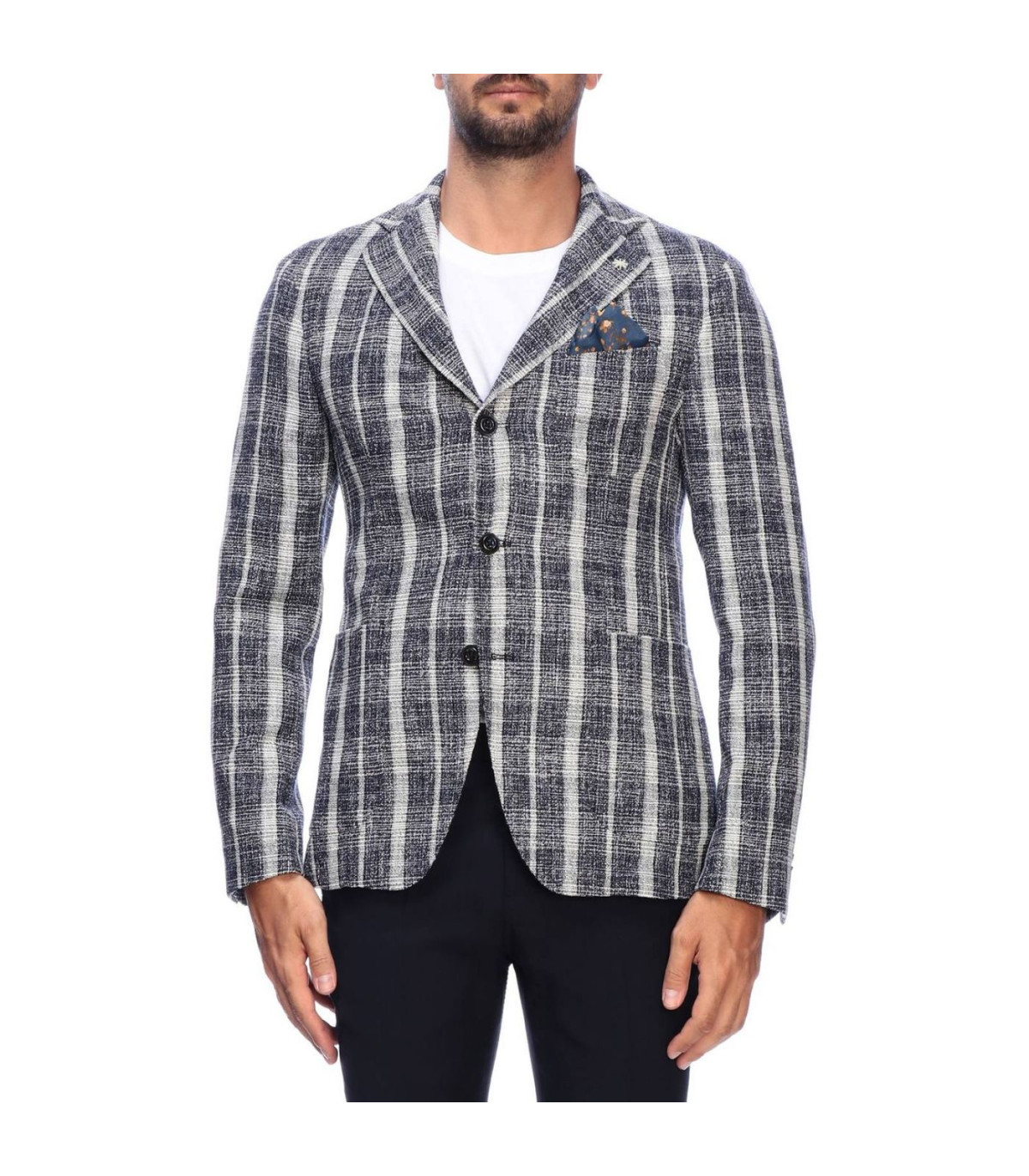 Manuel Ritz Uomo Giacca Elegante Blazer