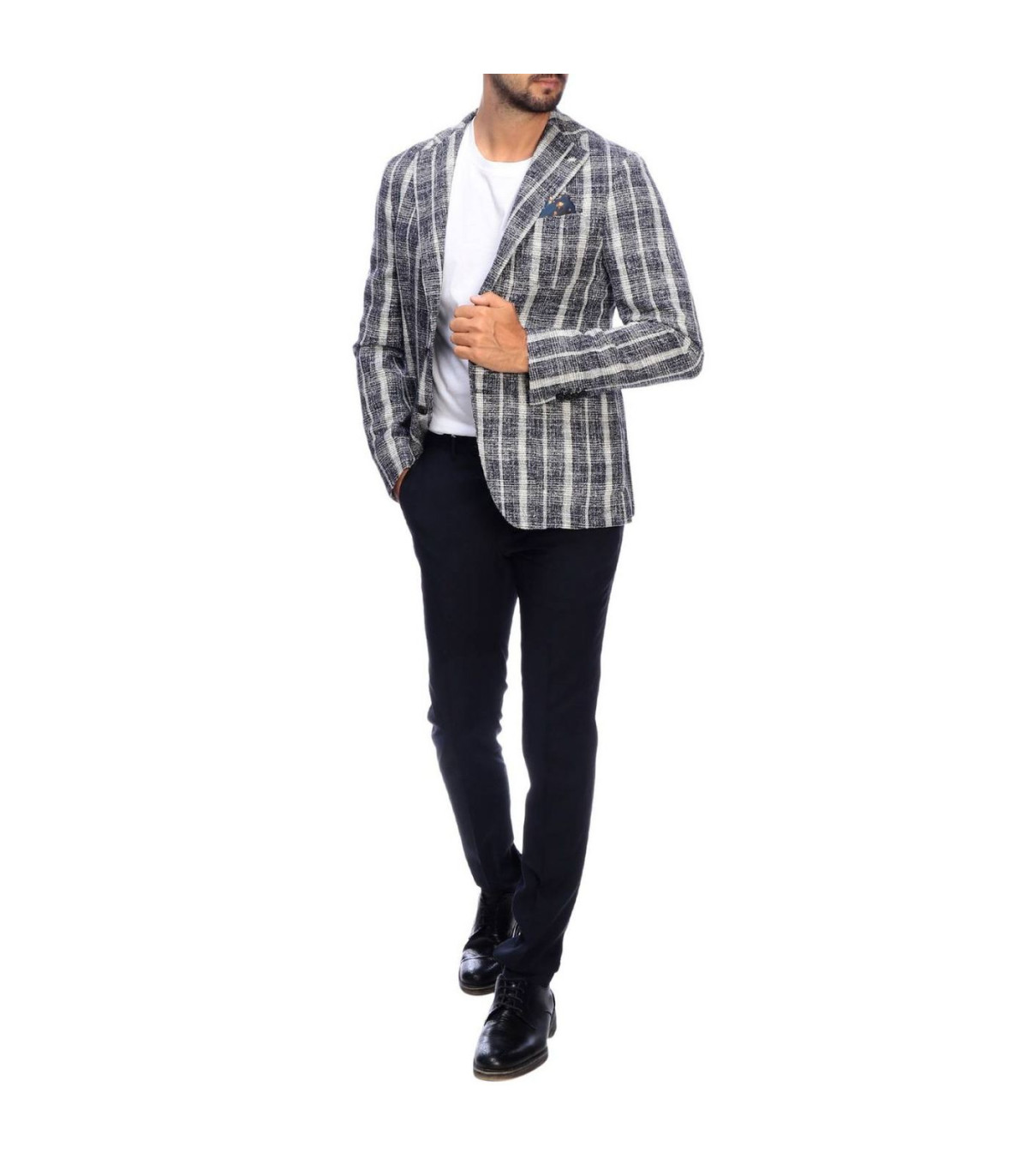 Manuel Ritz Uomo Giacca Elegante Blazer