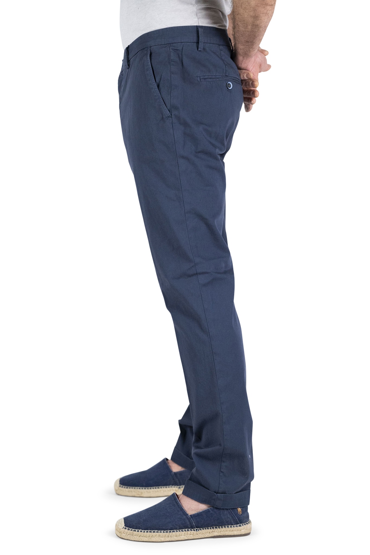 Mason’s pantaloni in popeline per uomo