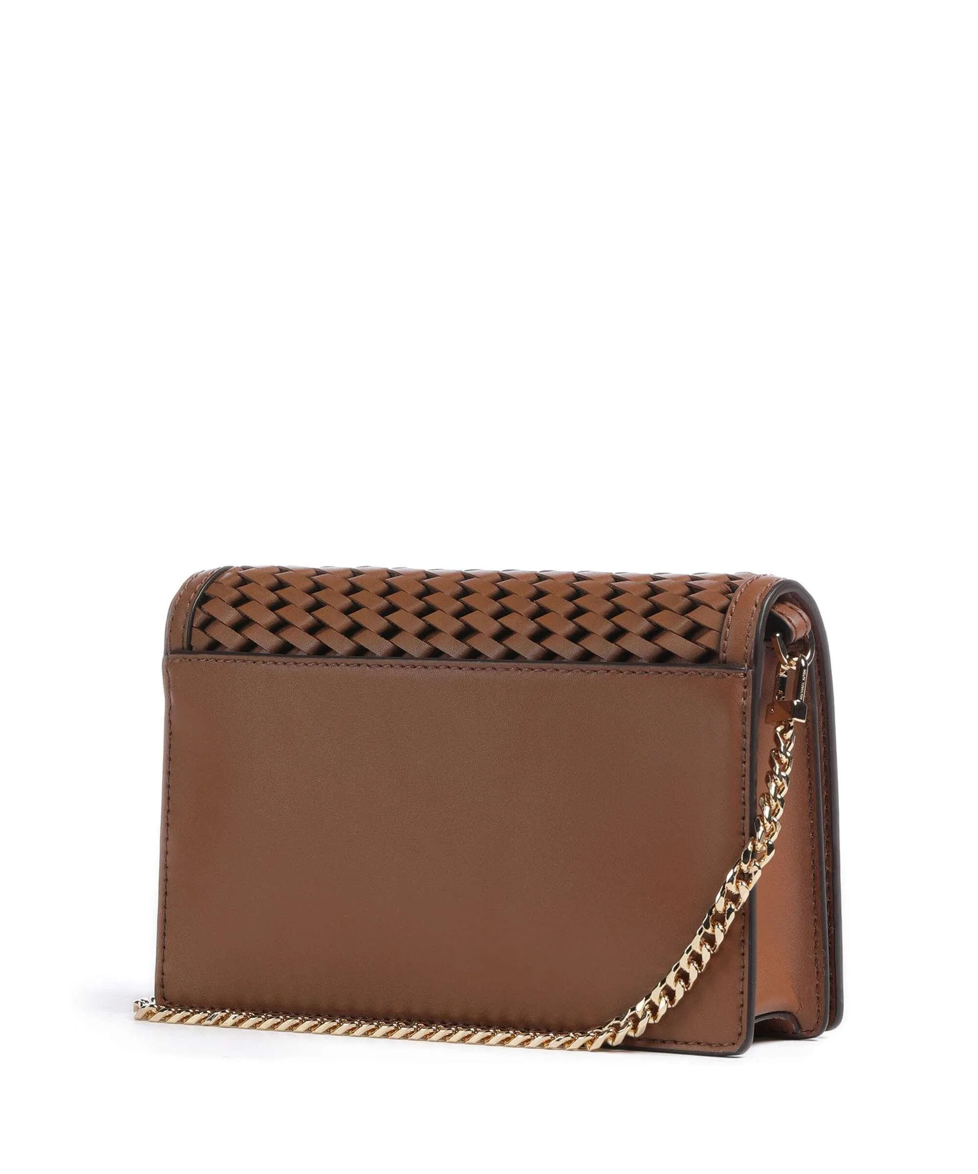  Michael Kors Jet Set Borsa a tracolla pelle di vacchetta finemente grana marrone  