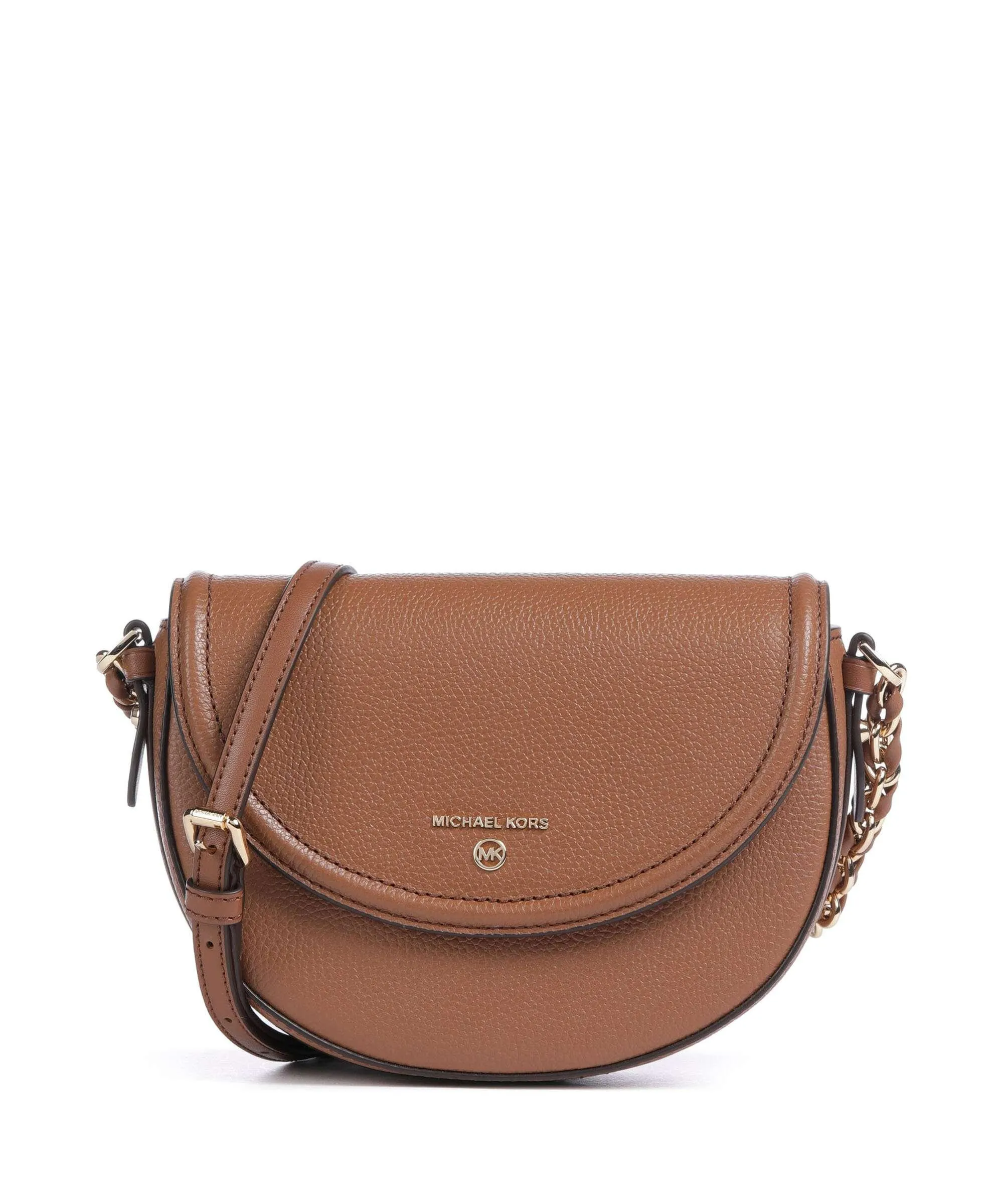  Michael Kors Jet Set Charm Borsa a tracolla pelle di vacchetta grana marrone  