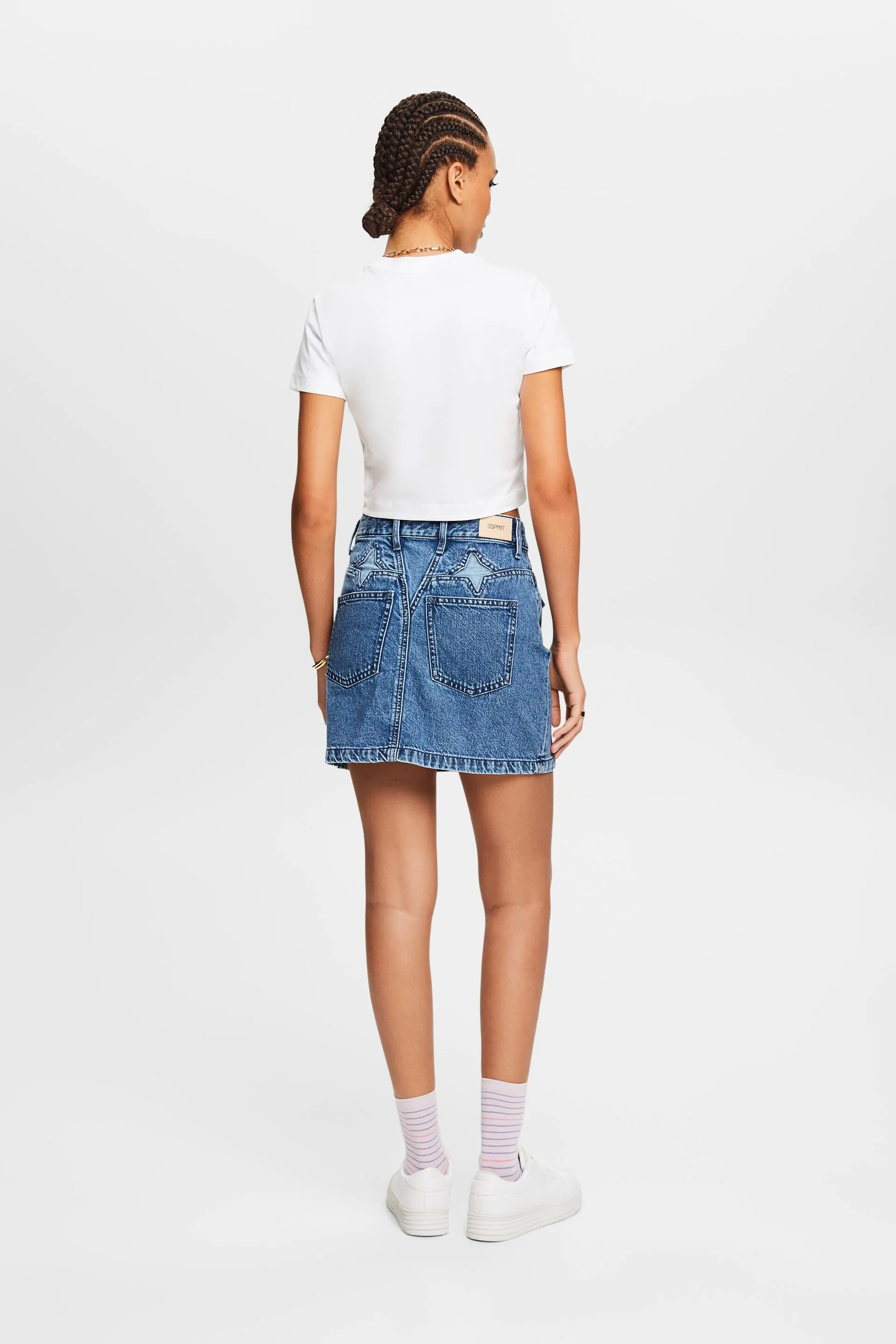 Minigonna in denim