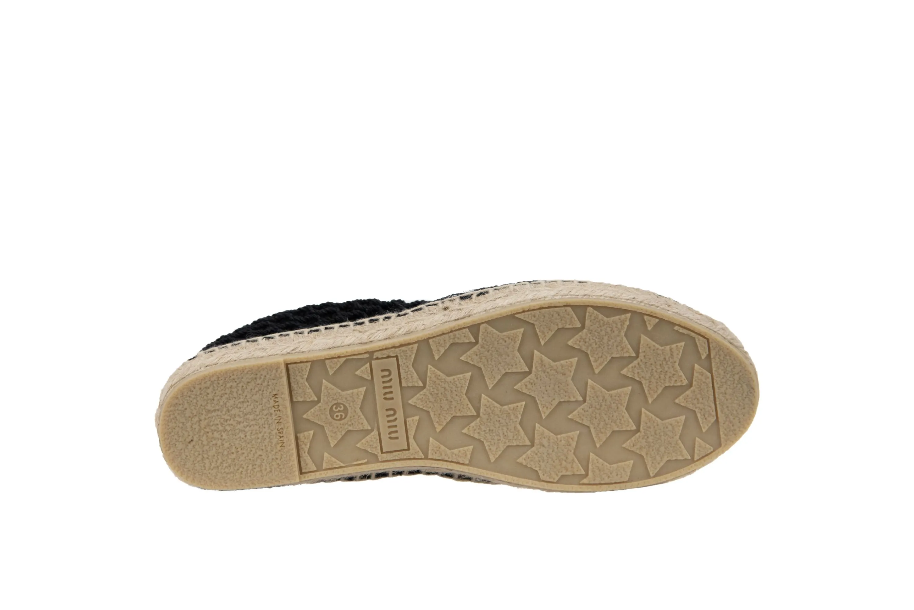 MIU MIU 5S747D F0002 Espadrillas
