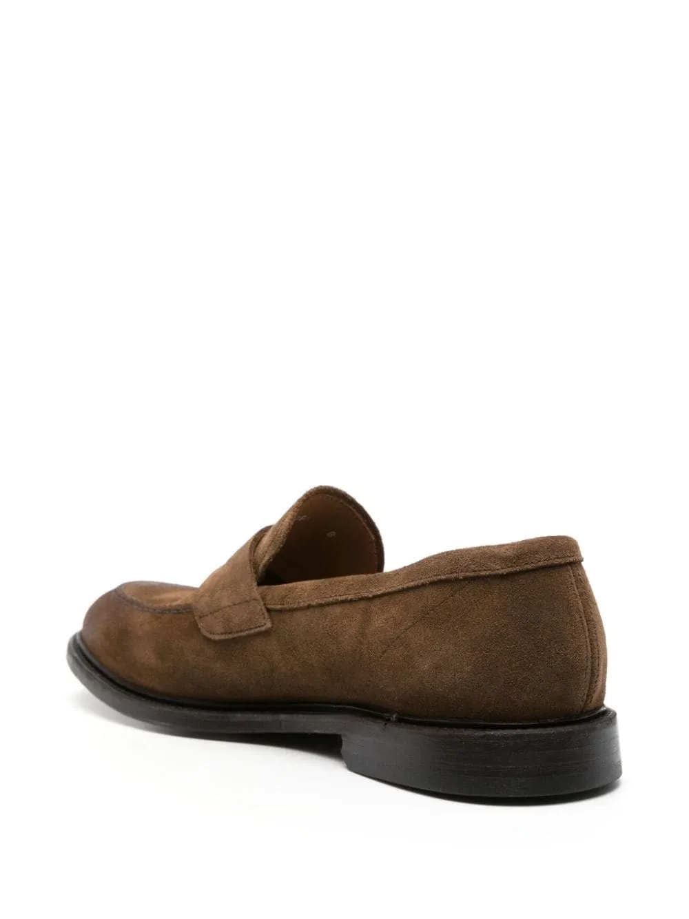 mocassini slip-on in pelle scamosciata