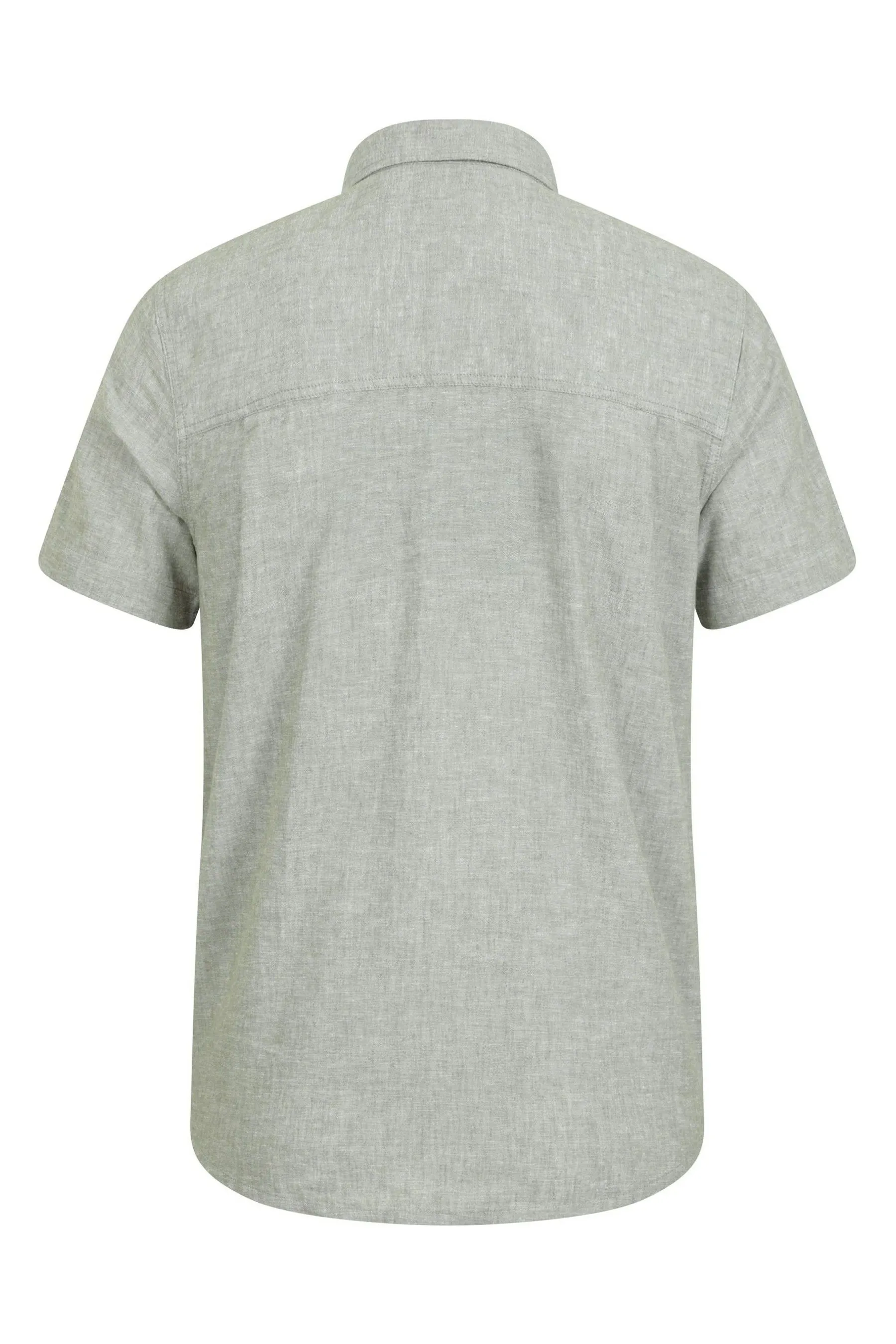 Mountain Warehouse Uomo - Lowe - Camicia in Blend lino e cotone    