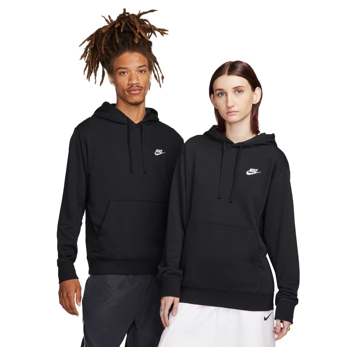Nike Felpa Sportswear Club Uomo Nero