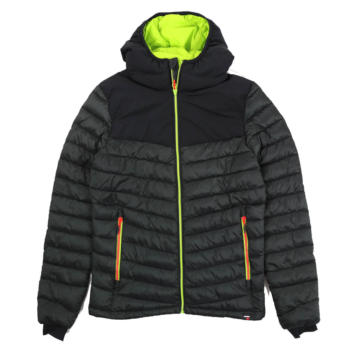 Nordsen giacca trapuntata uomo colore verde scuro