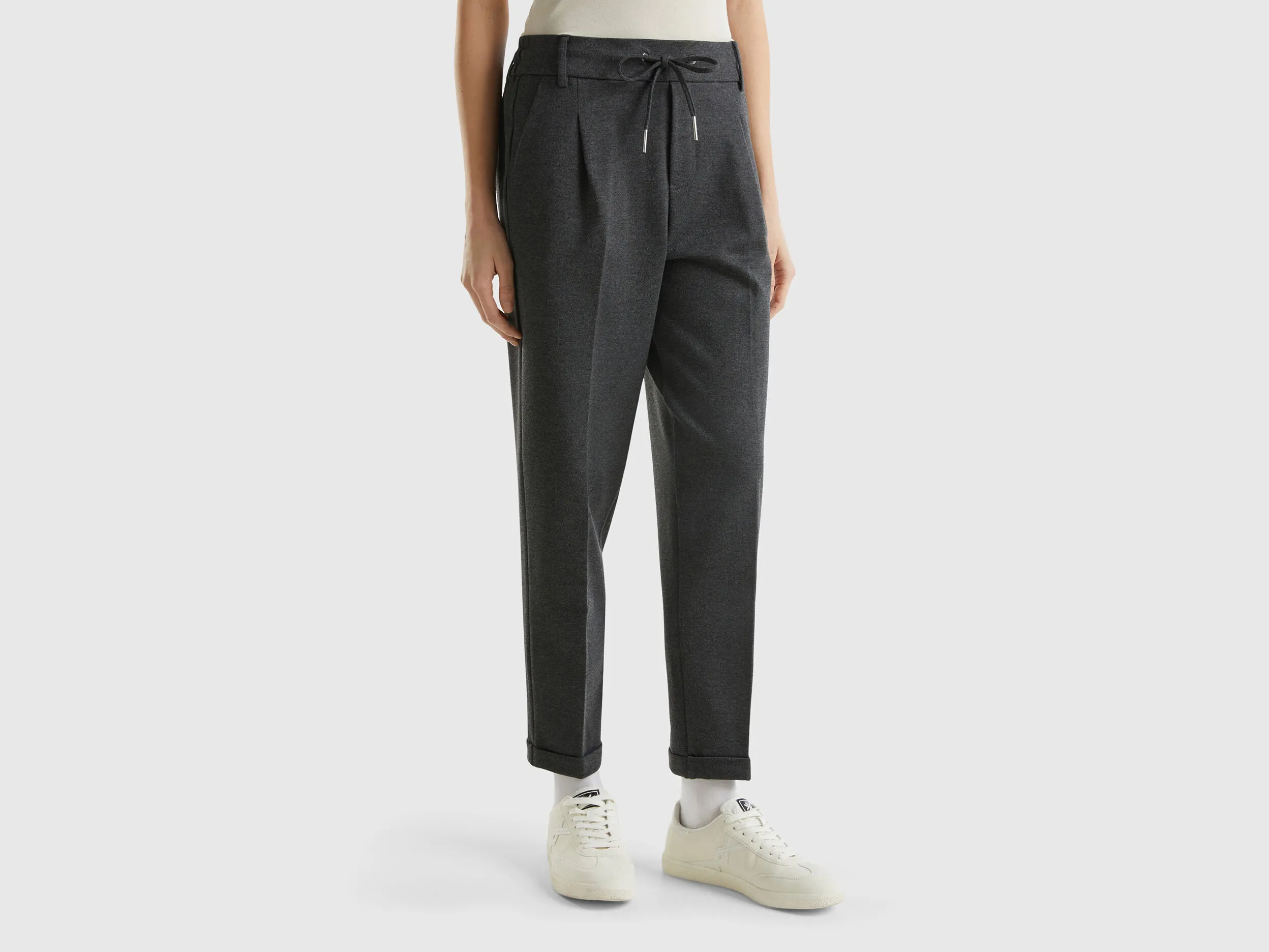 Nuovi arrivi Pantaloni tinta unita con coulisse