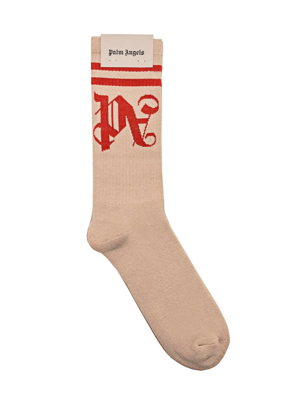 PALM ANGELS Calze con Monogramma PA 