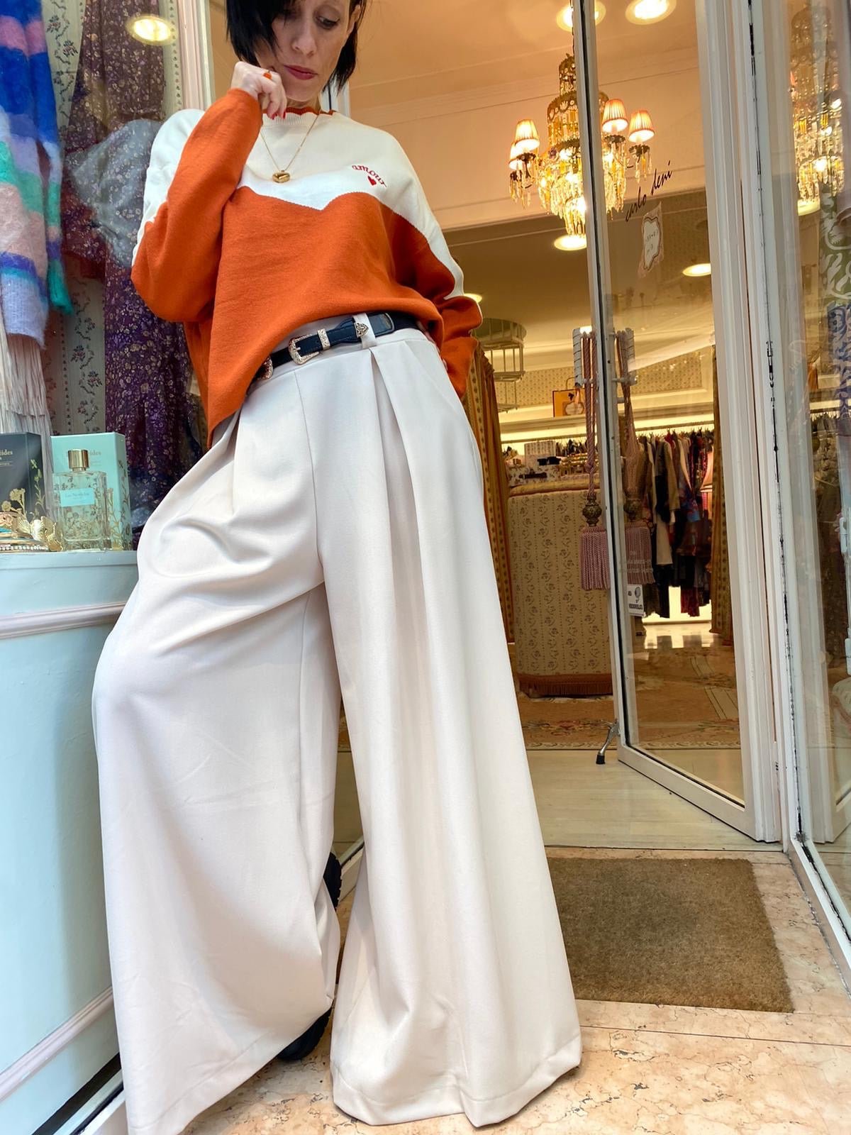Pantalone Mitico Panna