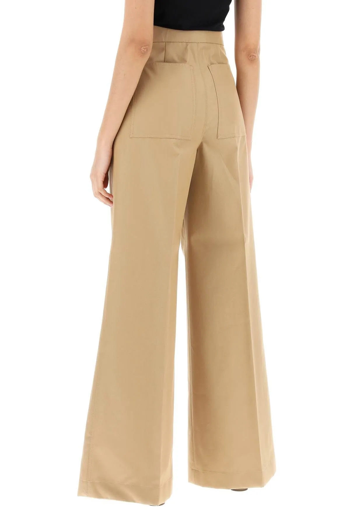 Pantaloni a gamba ampia Corte