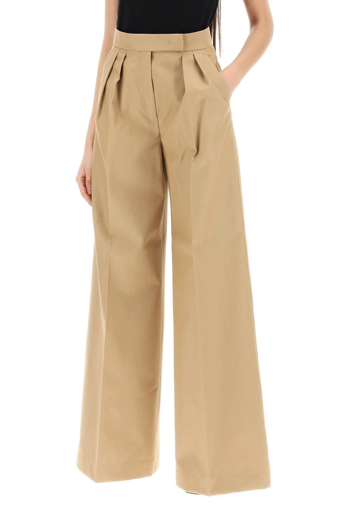 Pantaloni a gamba ampia Corte