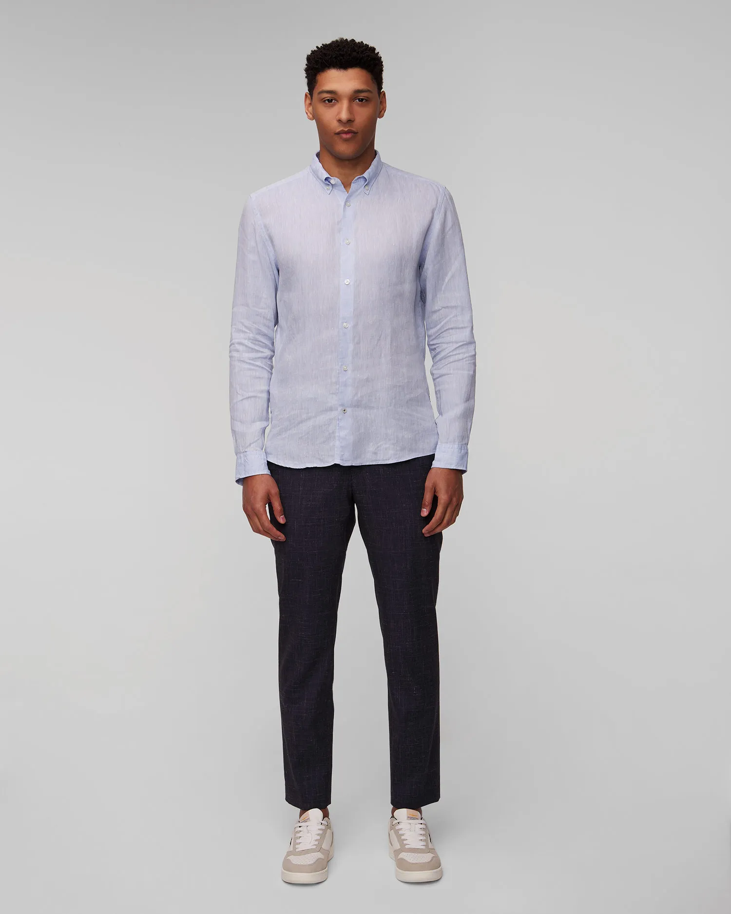 Pantaloni blu scuro da uomo Hugo Boss H-Genius-242 50515088-404