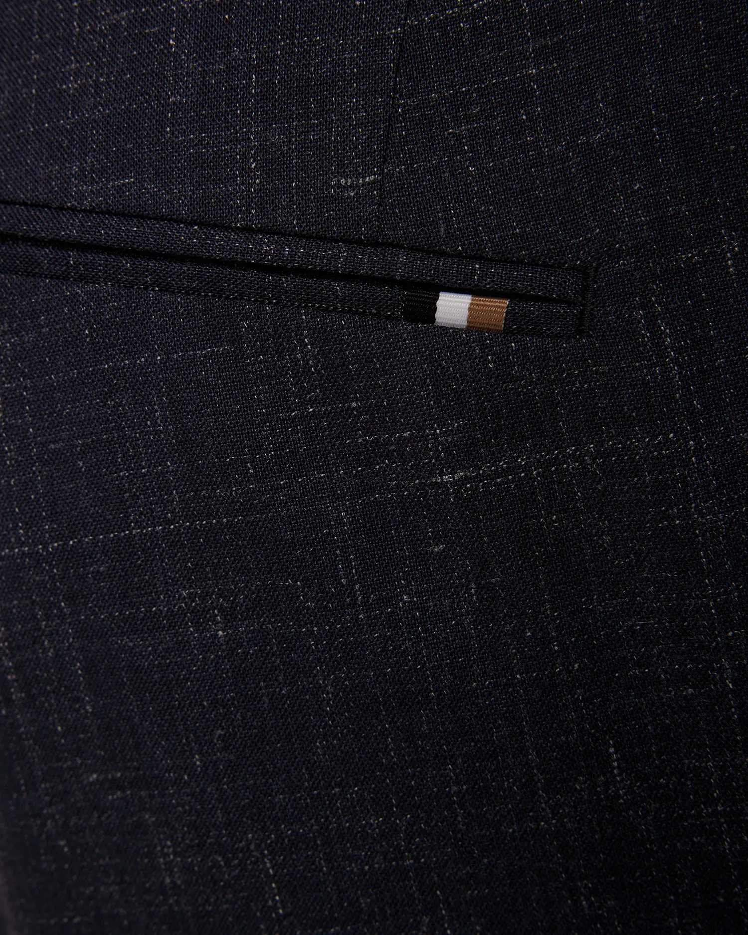 Pantaloni blu scuro da uomo Hugo Boss H-Genius-242 50515088-404