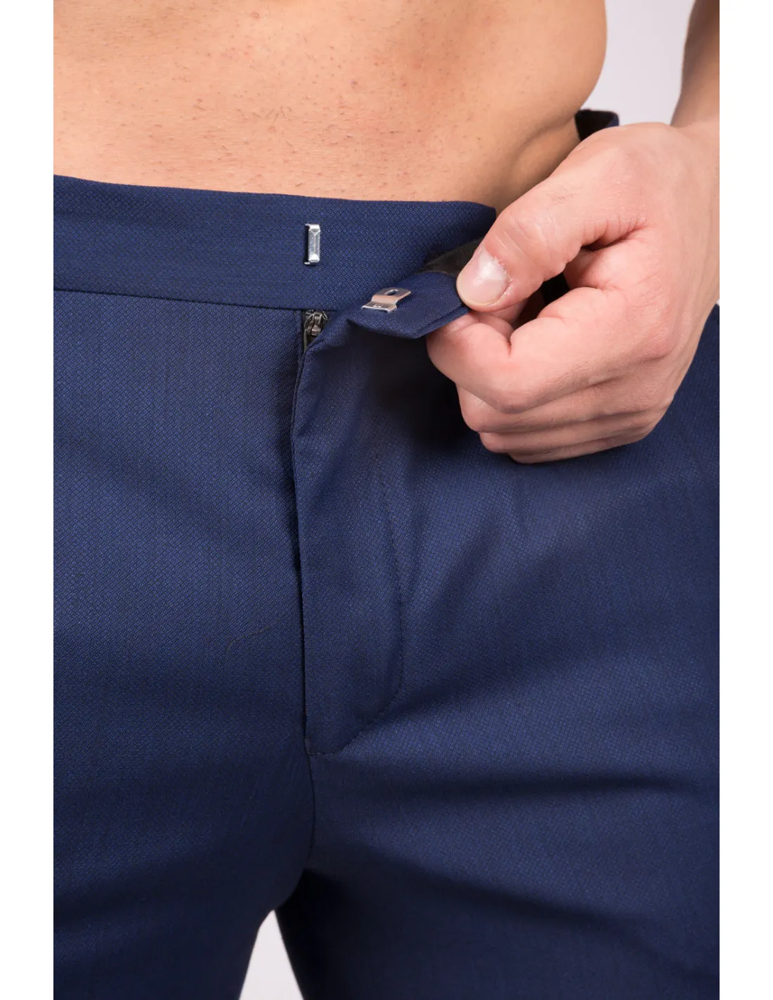 Pantaloni blu uomo Slhslim Mylobill Selected