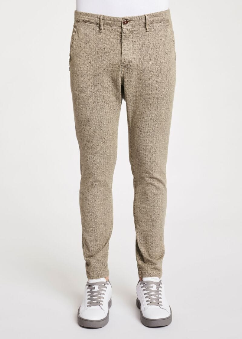 Pantaloni chino in cotone
