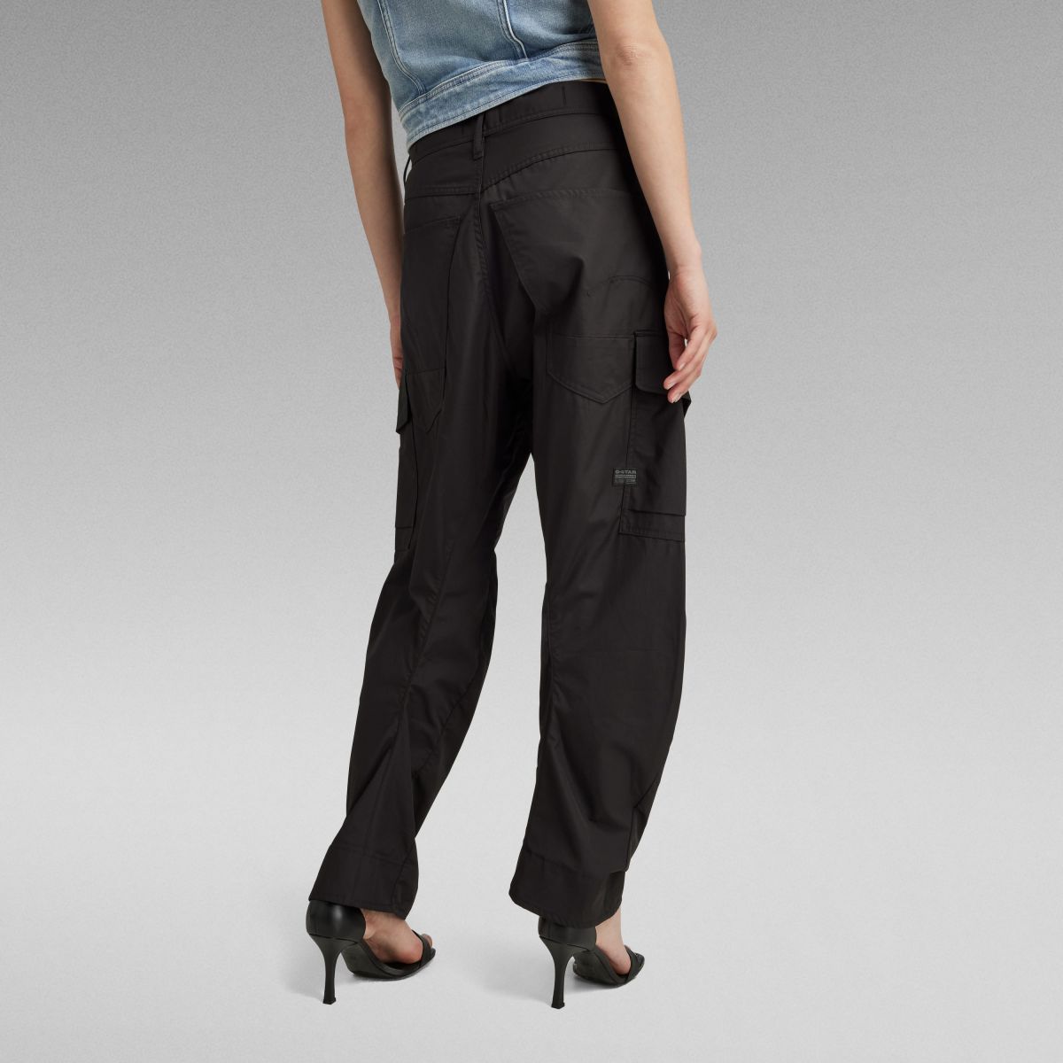 PANTALONI Donna G-STAR D23221 C973 CARGO 3D 6484 BLACK