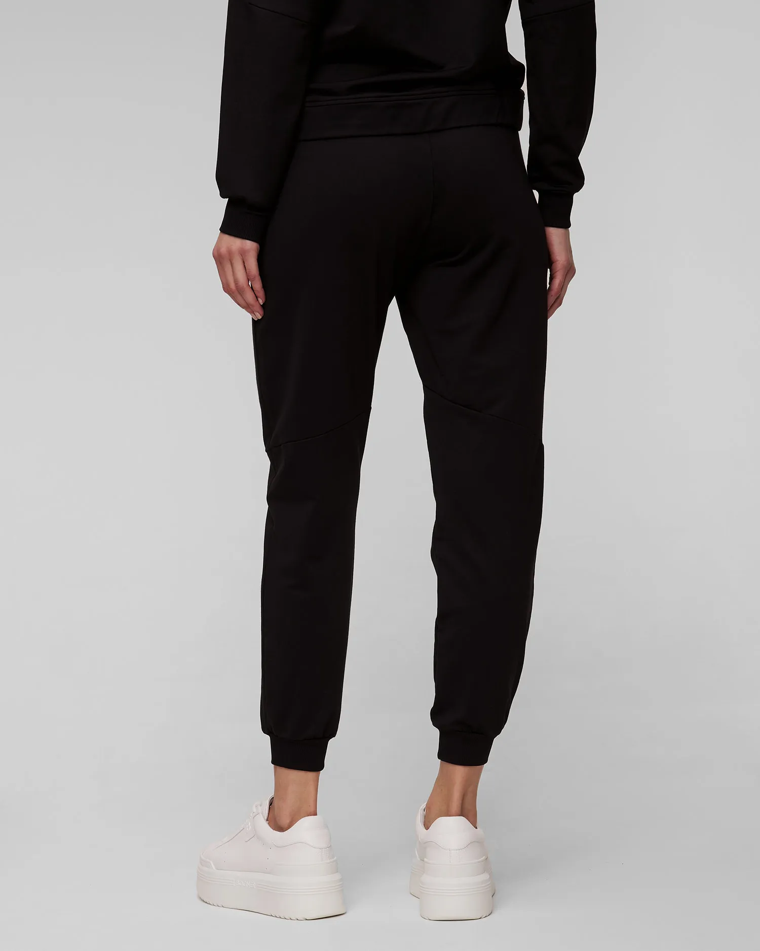 Pantaloni neri da tuta da donna Deha D02636-10009