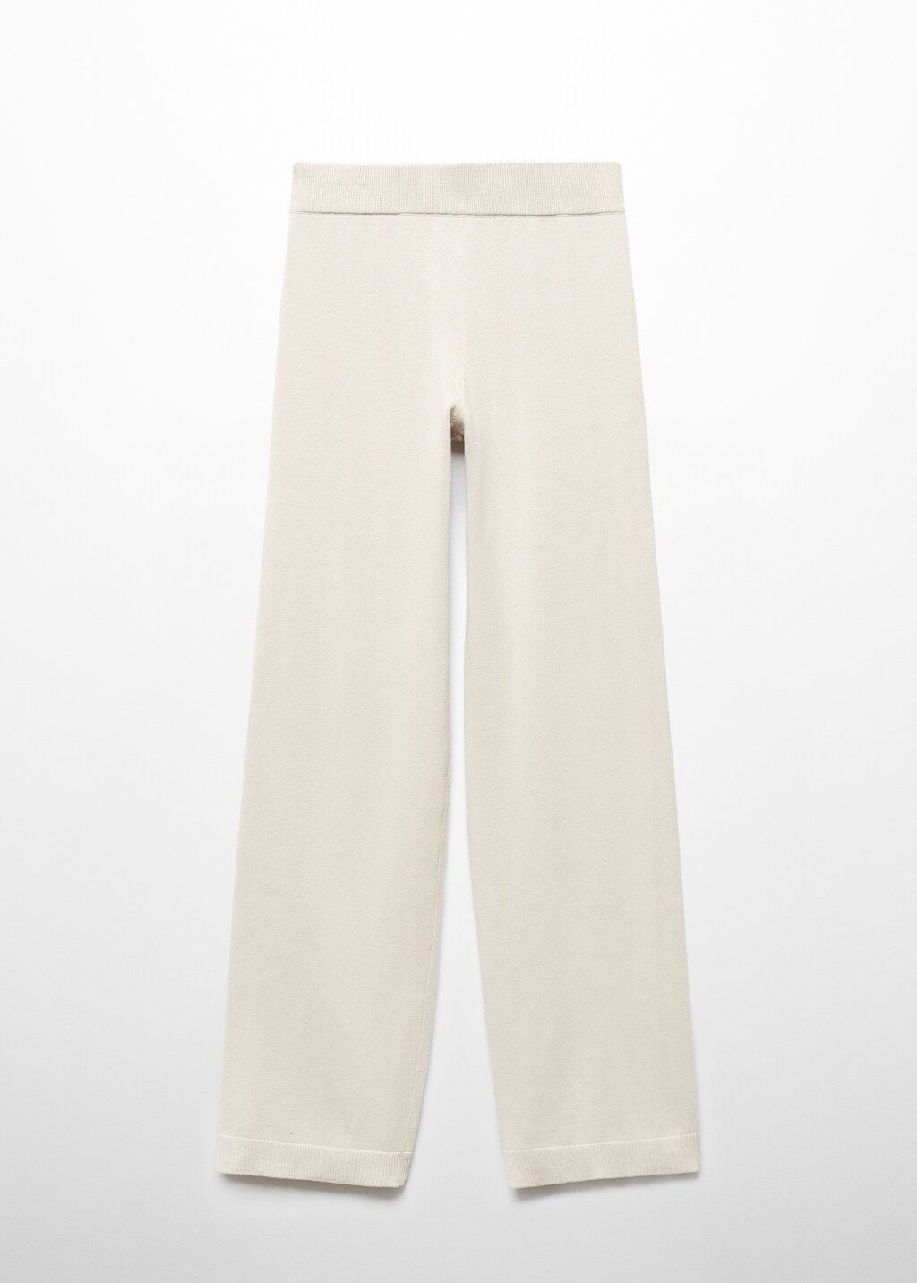 Pantaloni pigiama wideleg cotone e lino