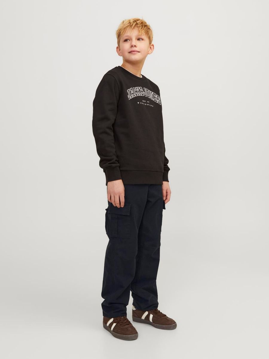 PANTALONI Ragazza JACK&JONES 12258383 BARKLEY BLACK