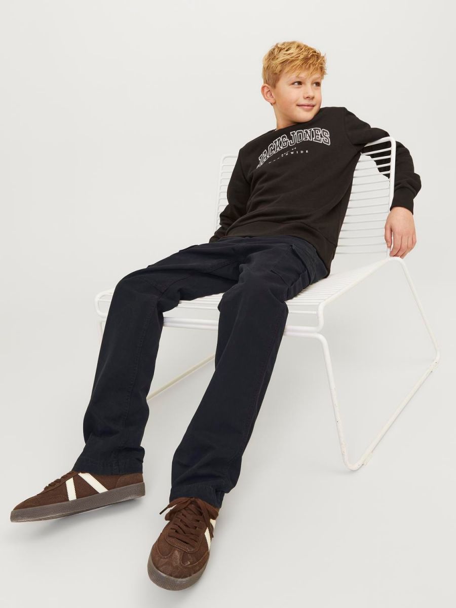 PANTALONI Ragazza JACK&JONES 12258383 BARKLEY BLACK