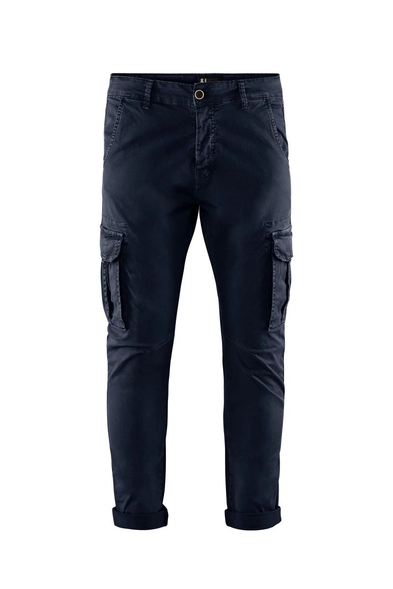 PANTALONI Uomo BOMBOOGIE PMGUM T GBT 20 NAVY BLUE