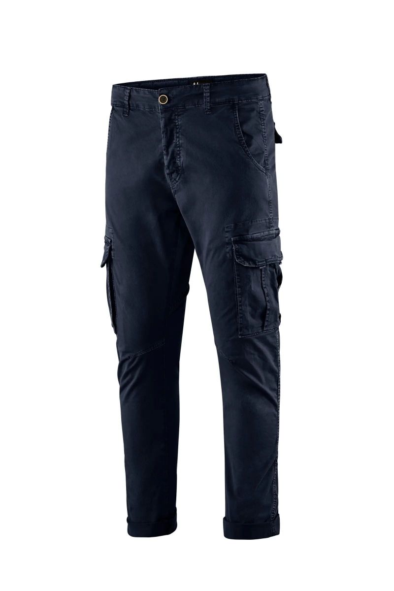 PANTALONI Uomo BOMBOOGIE PMGUM T GBT 20 NAVY BLUE