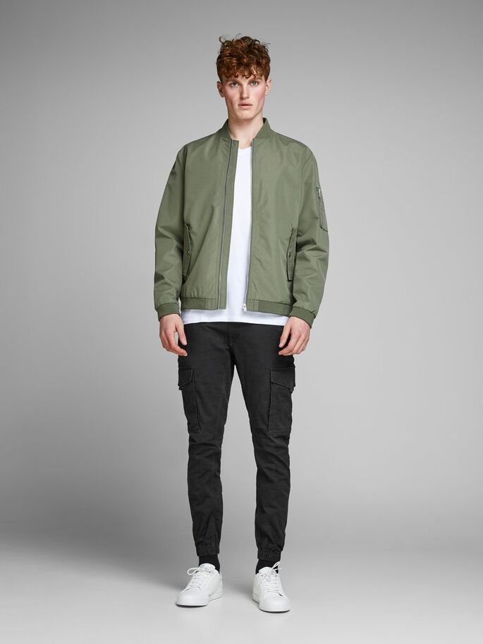 PANTALONI Uomo JACK&JONES 12139912 JJOPAUL JJFLAKE AKM BLACK