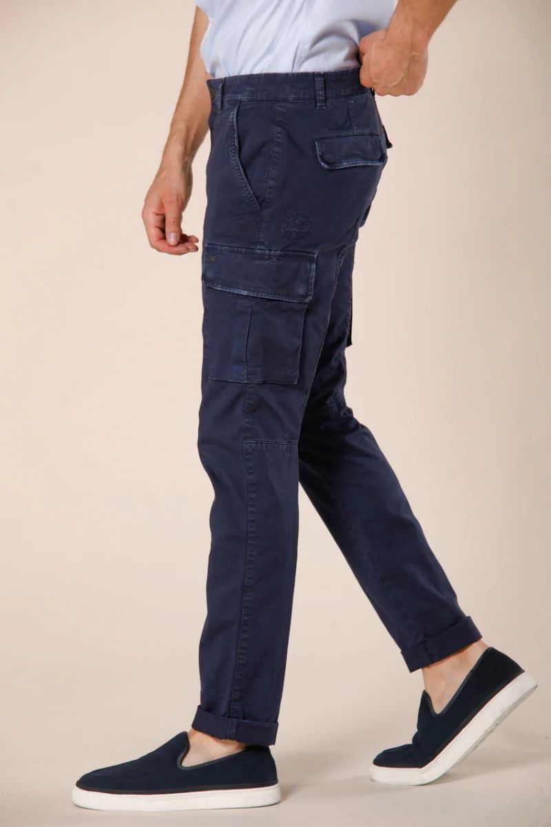 PANTALONI Uomo MASON'S CHILE CBE109/SS - 2PN2A2146 006 BLU NAVY
