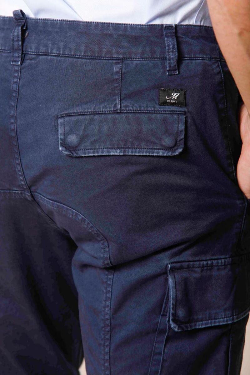 PANTALONI Uomo MASON'S CHILE CBE109/SS - 2PN2A2146 006 BLU NAVY