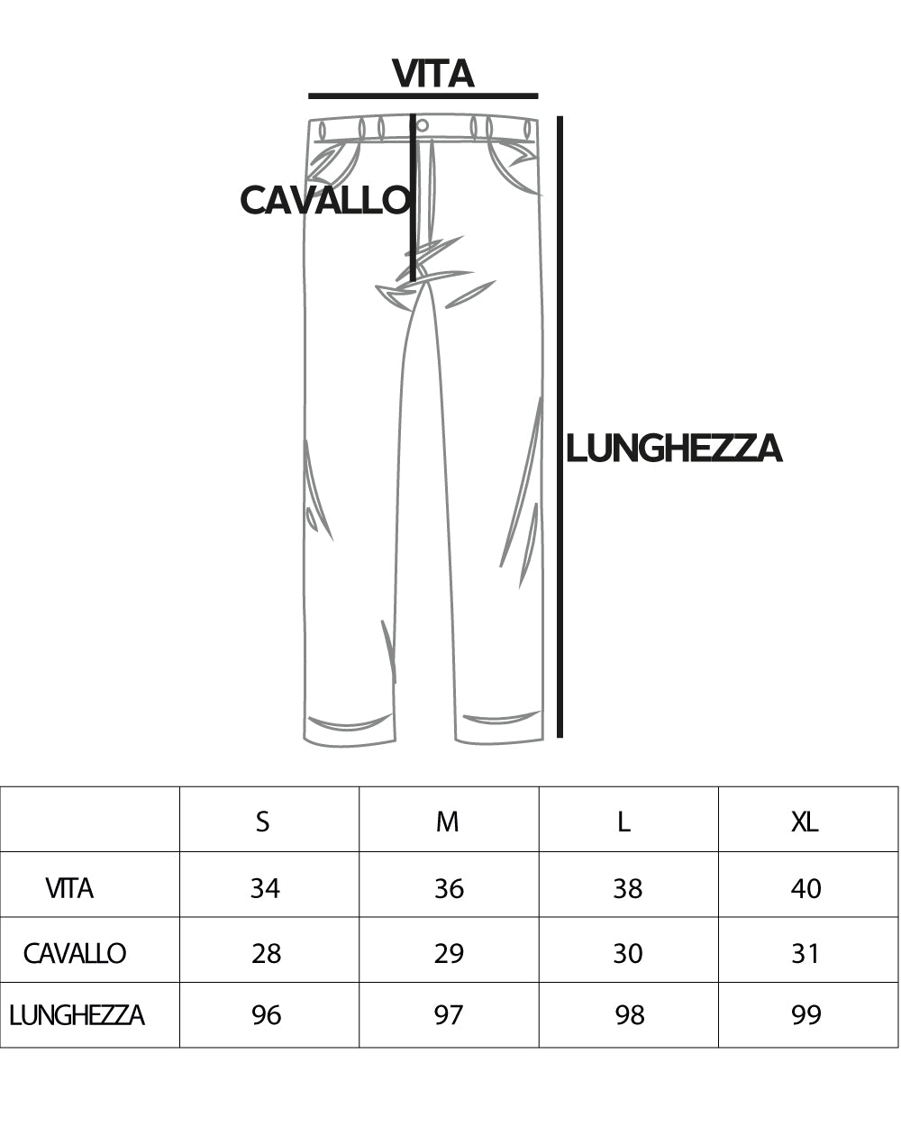 Pantaloni Uomo Pantalaccio Comodo Viscosa Elastico Straight Fit Bianco GIOSAL-P5649A