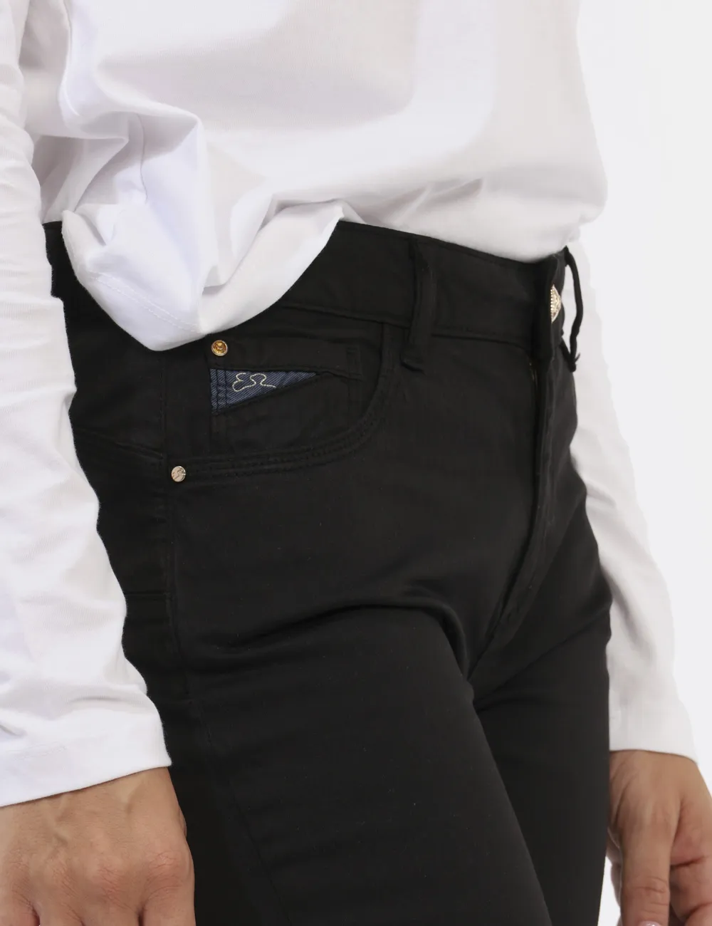 Pantaloni Yes Zee Nero