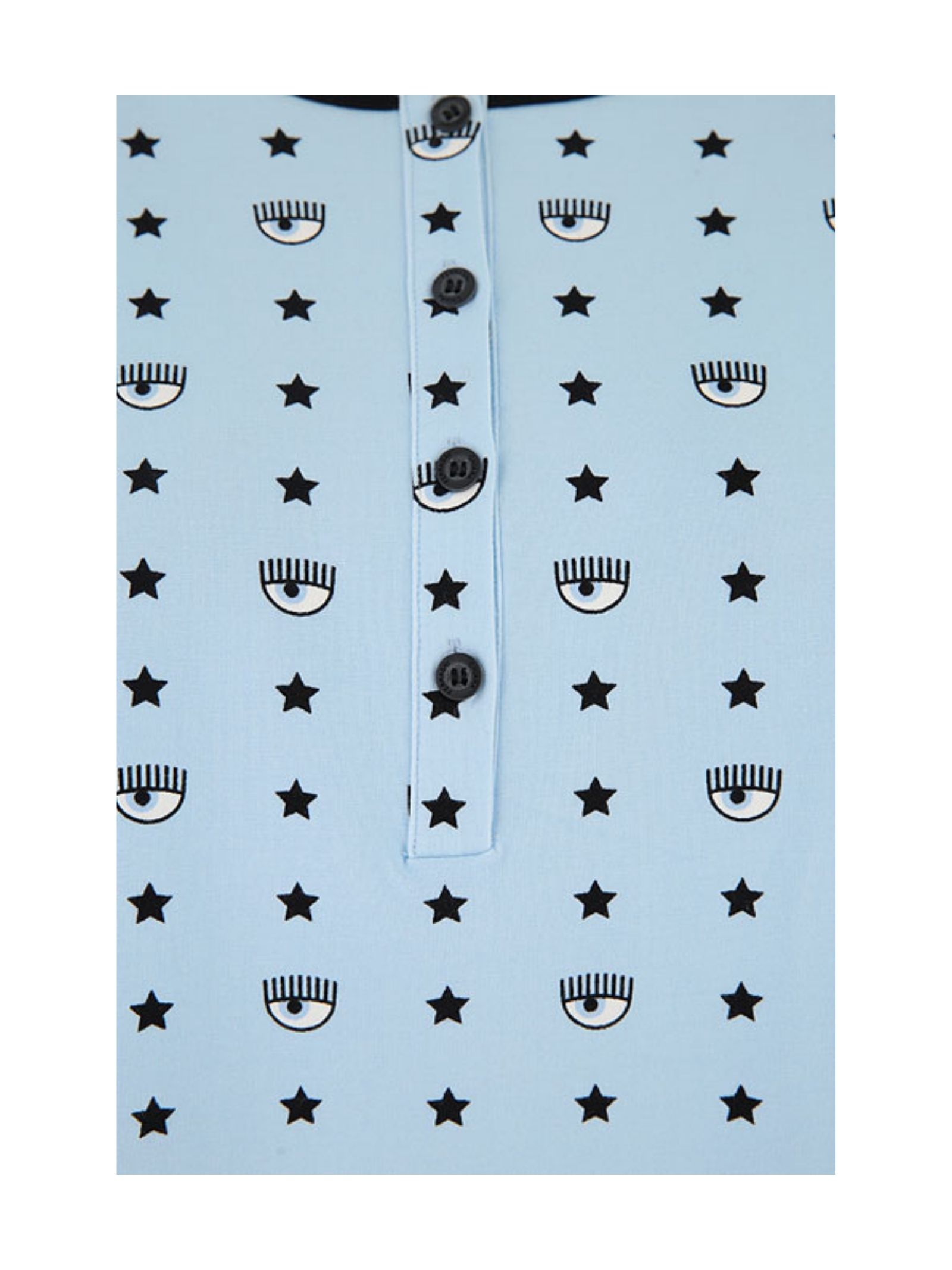 Pigiama Chiara Ferragni celeste