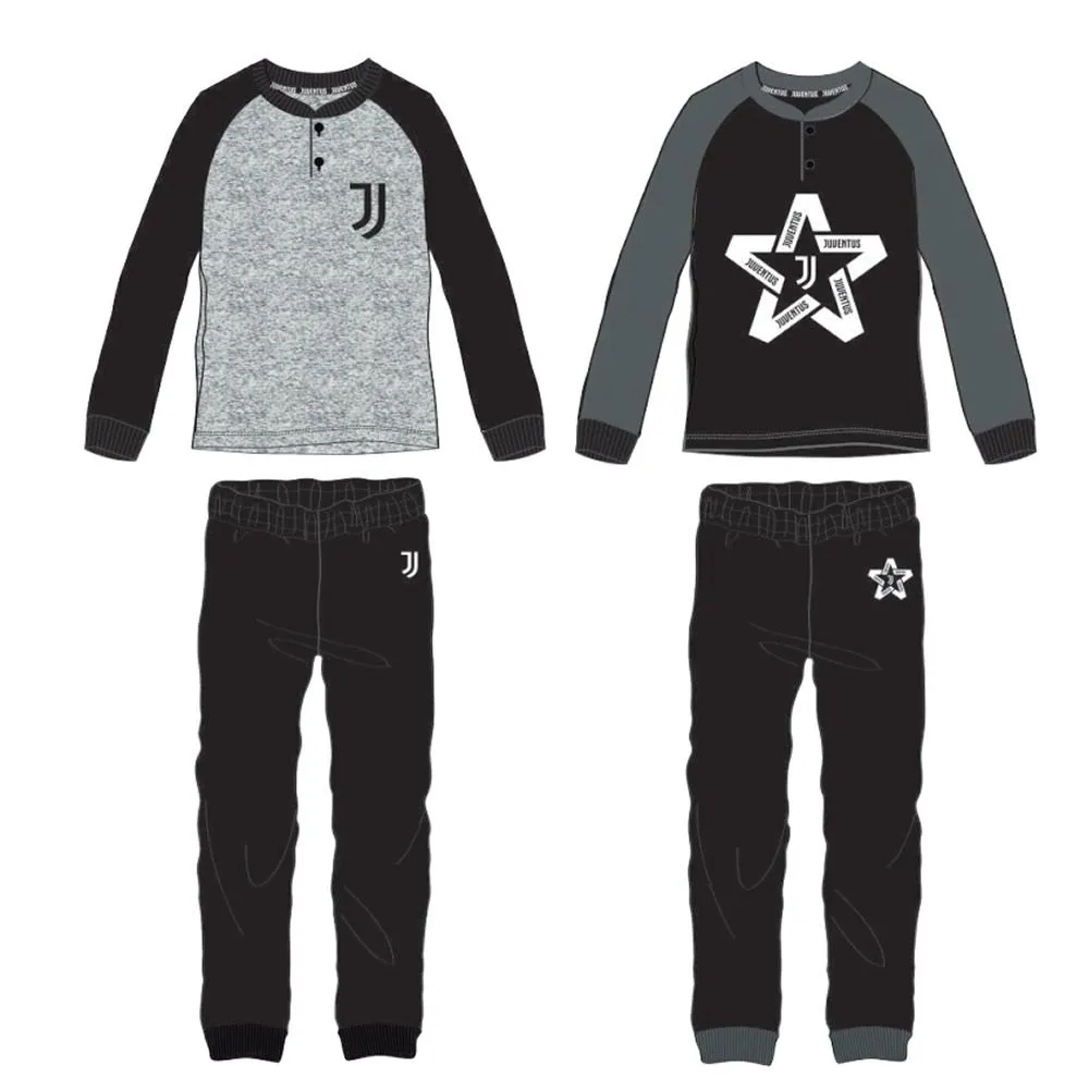 pigiama juventus 16095 interlock bambino prodotto ufficiale 