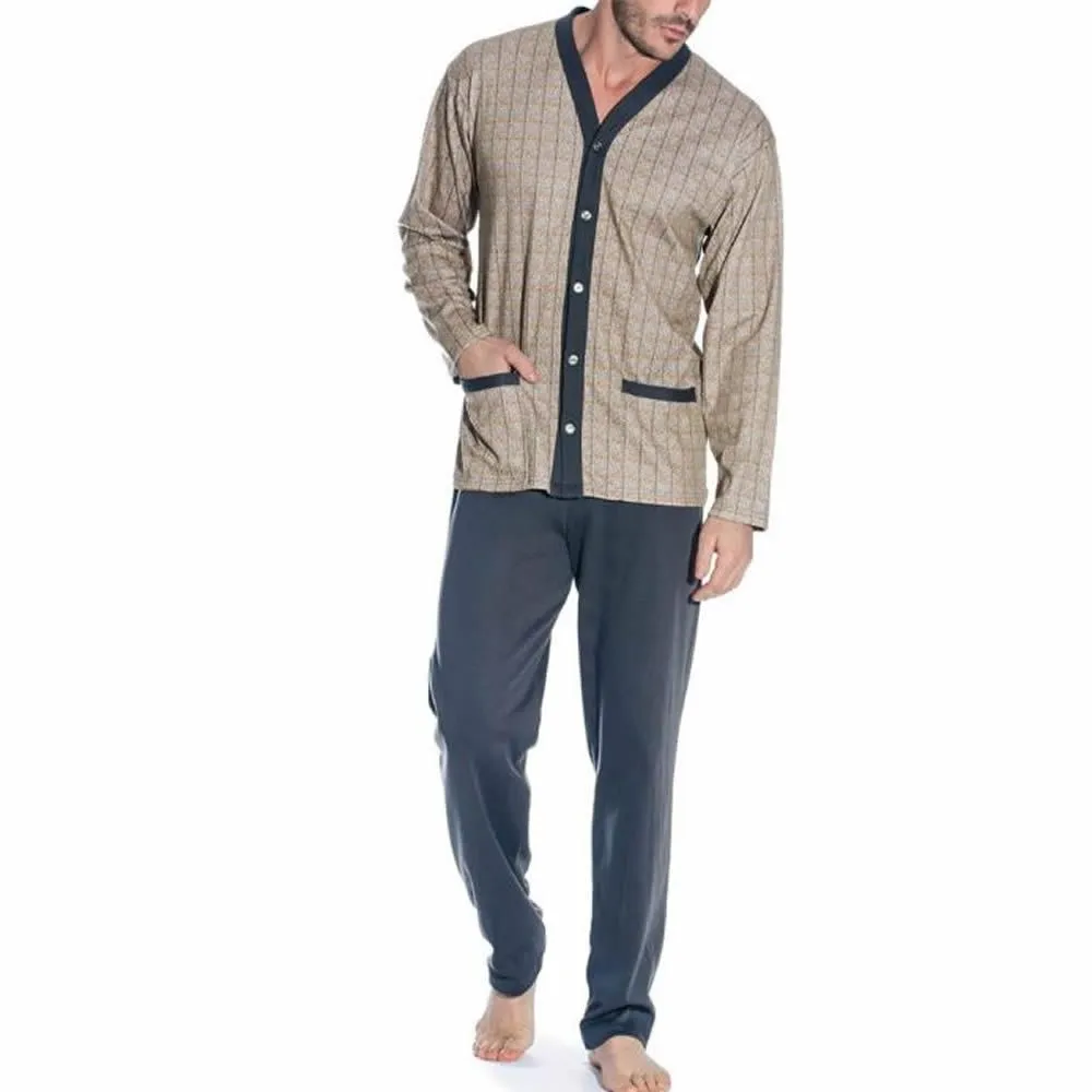 pigiama uomo cardigan 6120 bip bip 