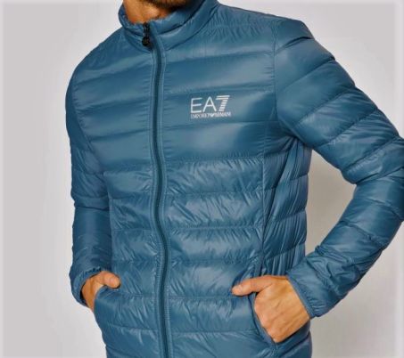 Piumino EA7 Emporio Armani 8NPB01 1538 Azzurro