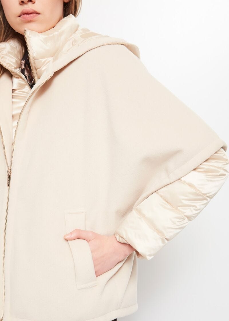 Piumino in nylon