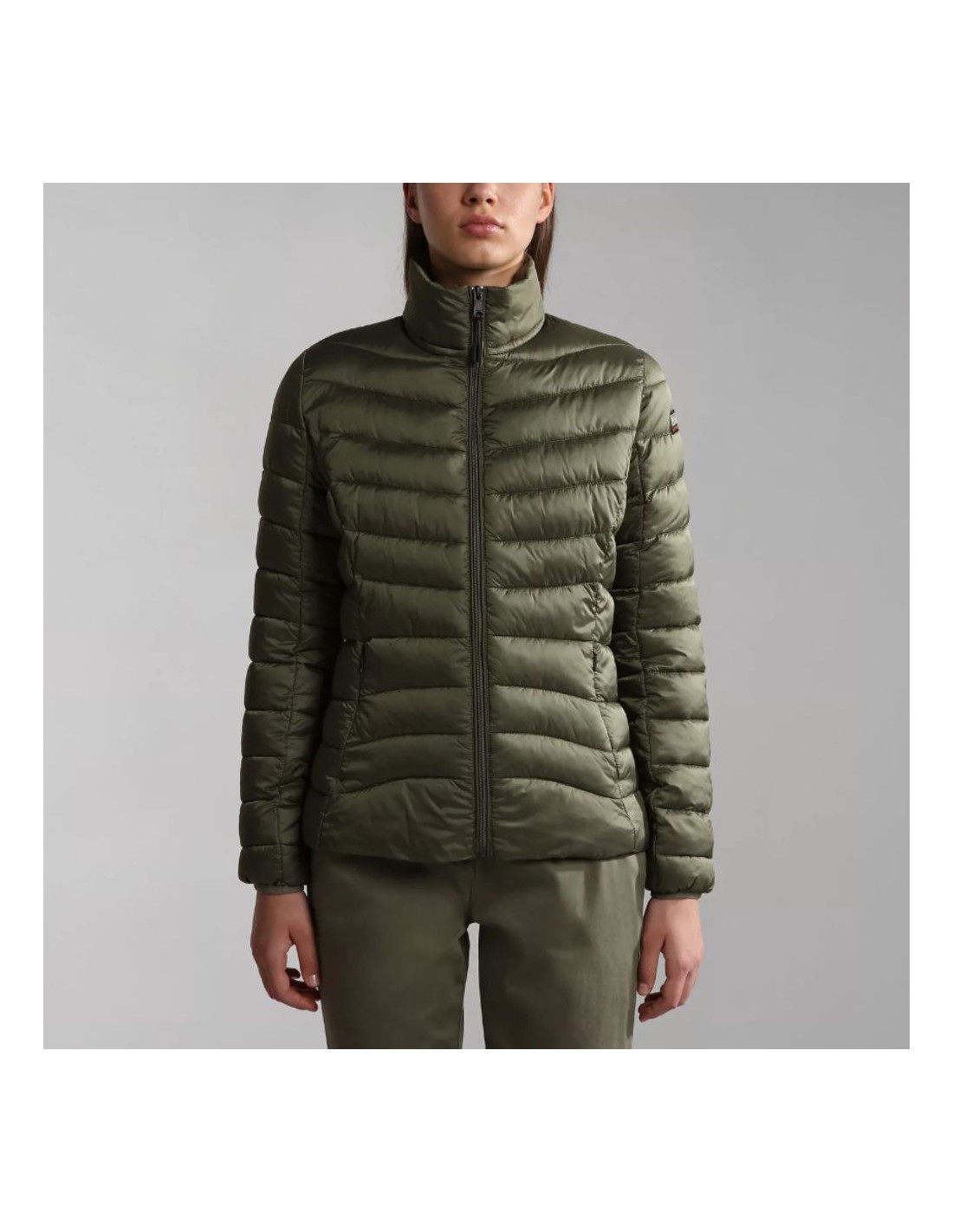 Piumino Napapijri W Aerons piccolo verde lichene