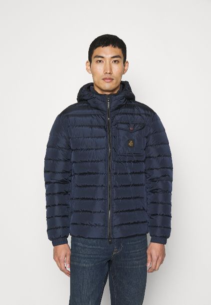 Piumino Uomo RefrigiWear Hunter Jacket NY0185 F03700 Blu