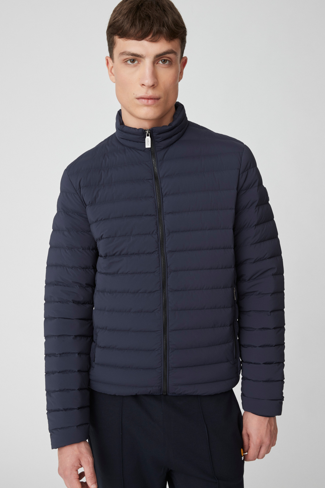 PRINCE – Piumino blu full zip stretch