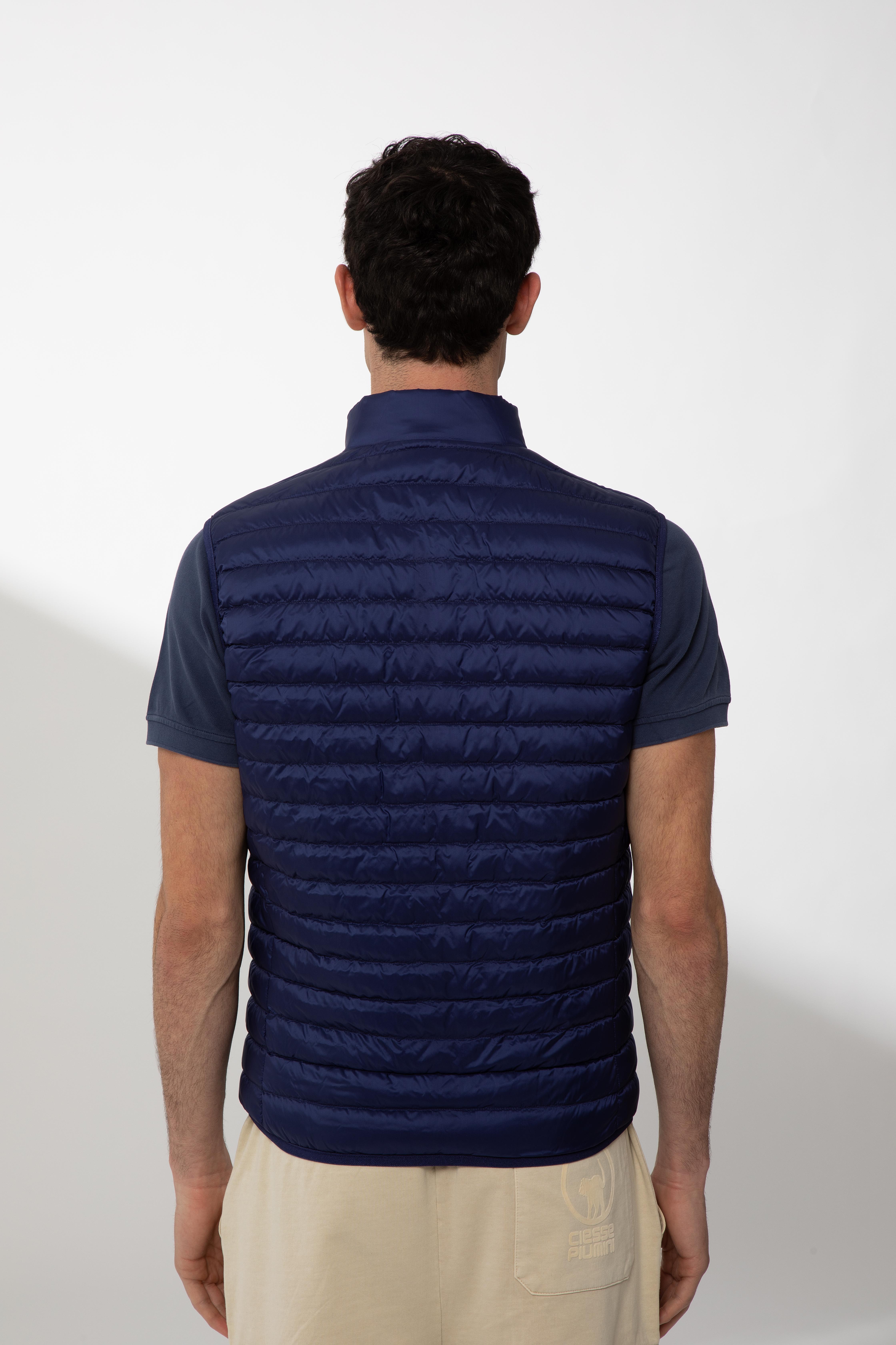 REMEL – Gilet reversibile blu