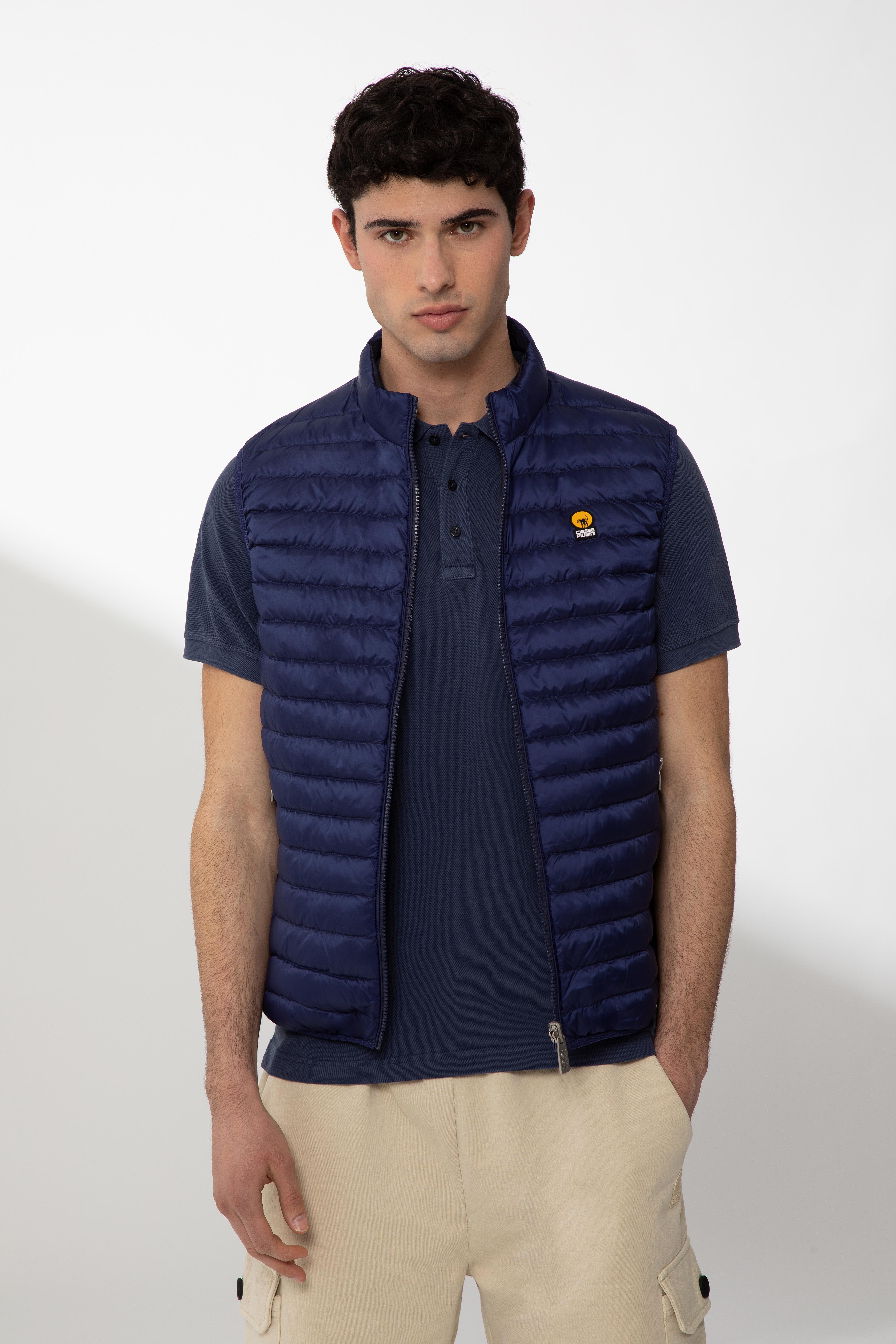 REMEL – Gilet reversibile blu