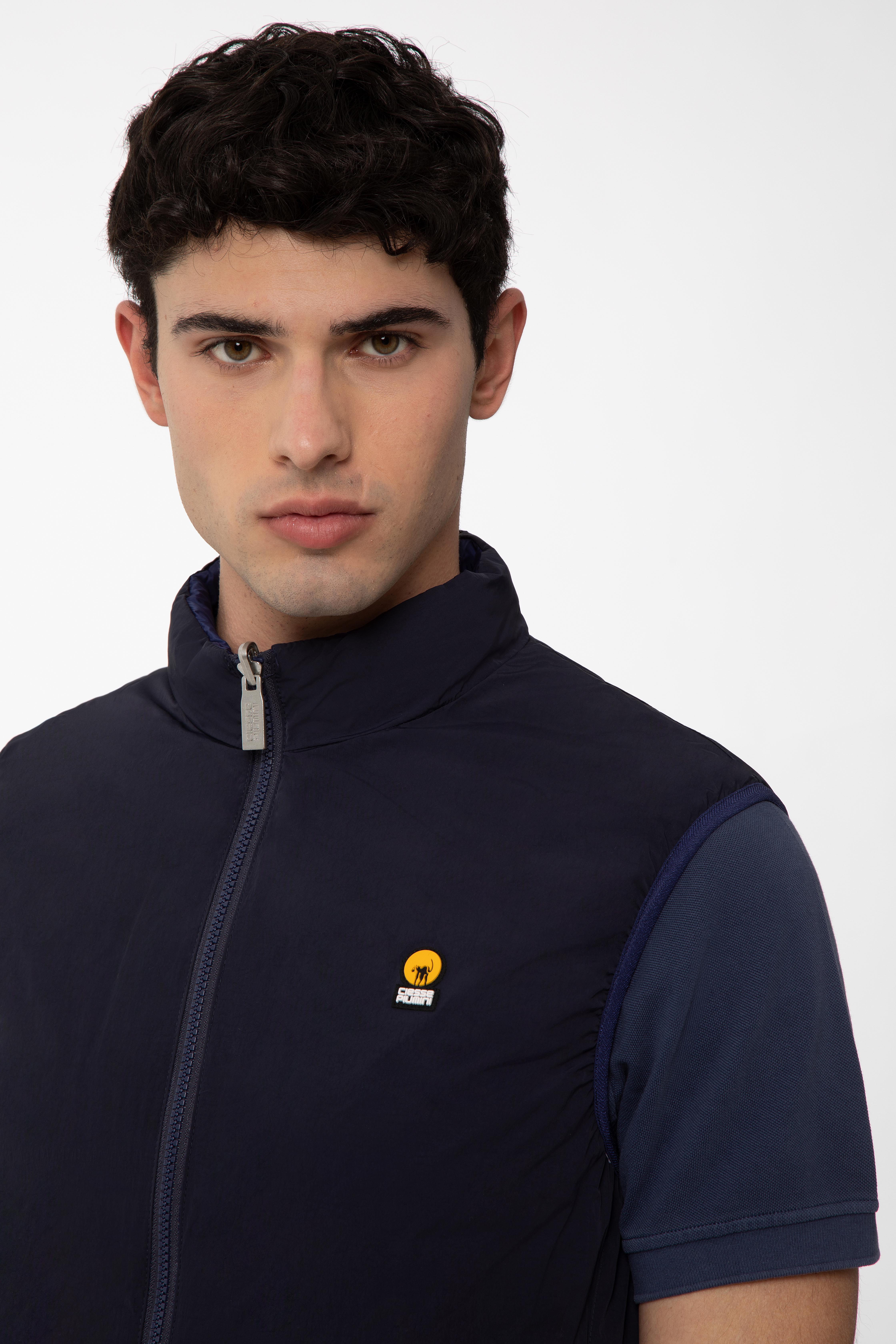 REMEL – Gilet reversibile blu