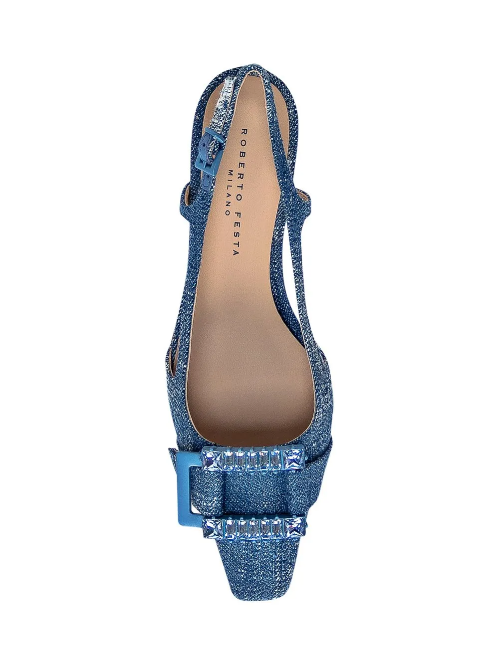 ROBERTO FESTA Slingback in Jeans  